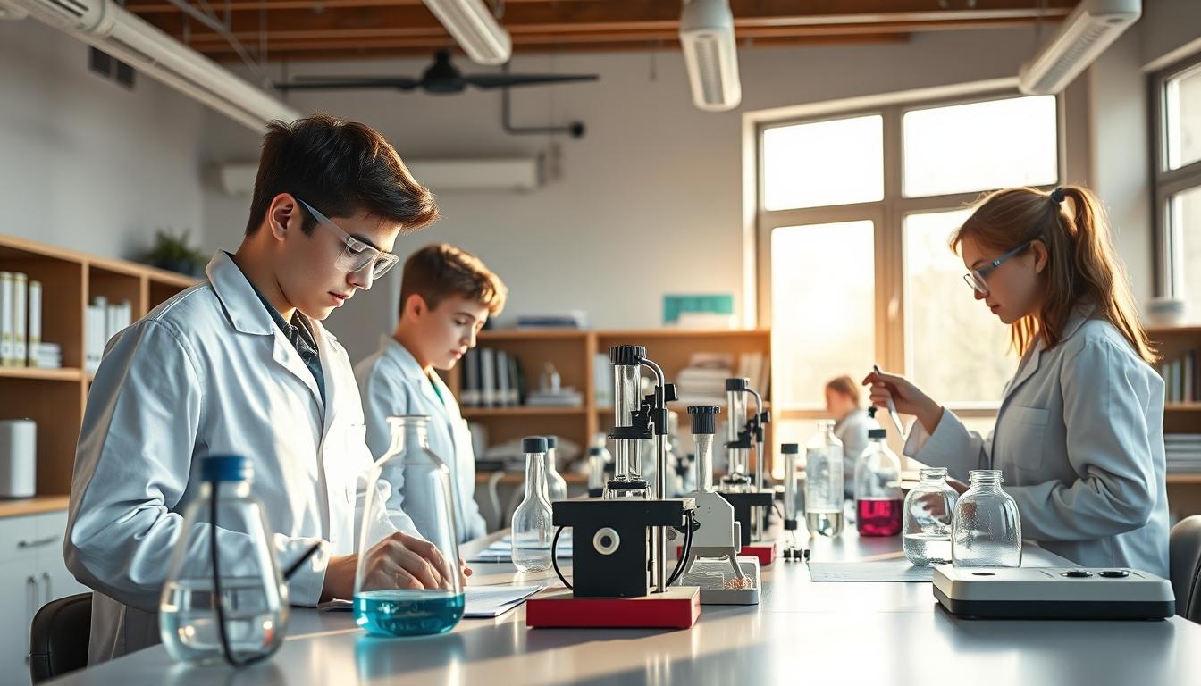 Students collaborating in study space