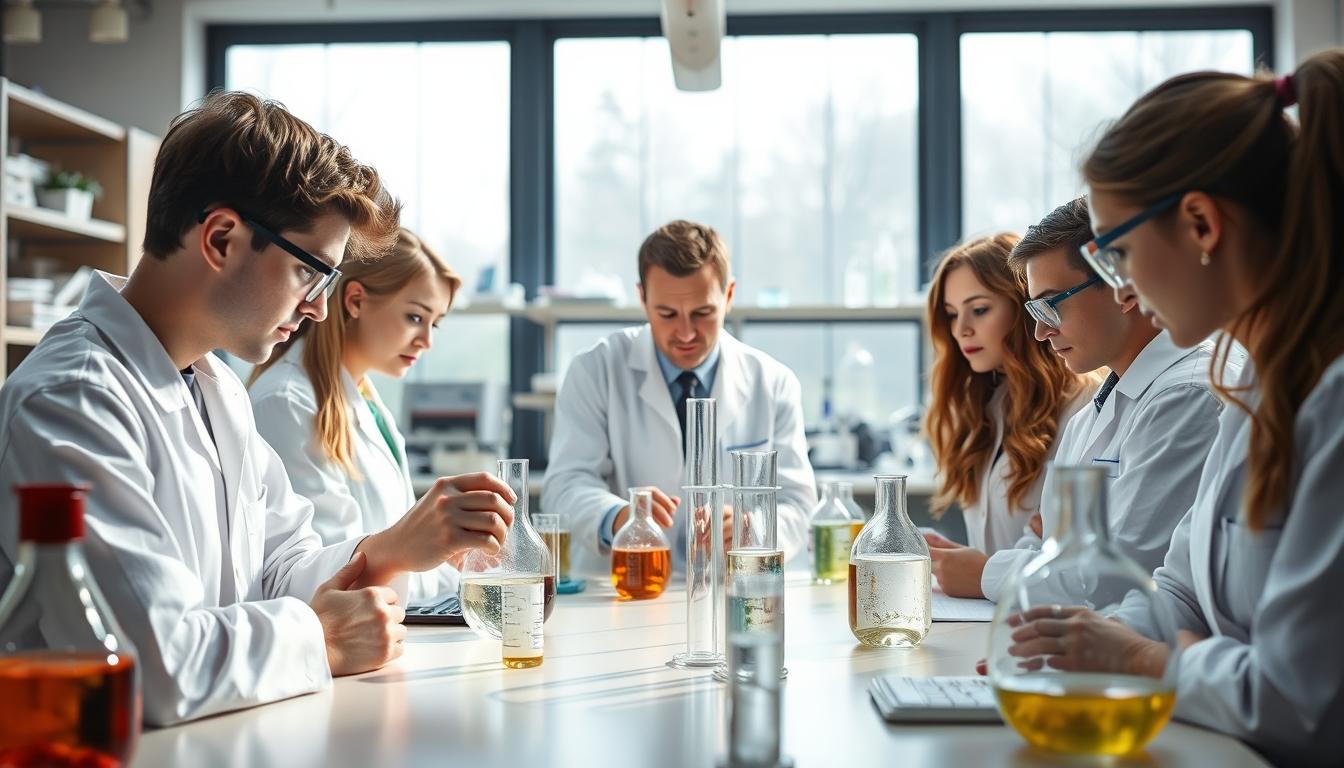 Structured study materials and learning resources on a desk